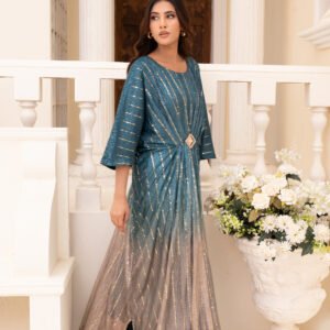 Double Shade Kaftan