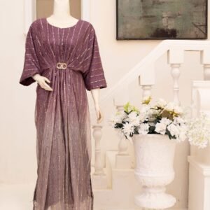 Moonlight Double Shade Kaftan light Purple
