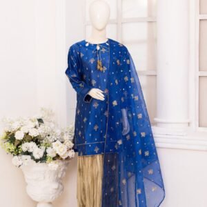 Kurti Plazo Royal Blue